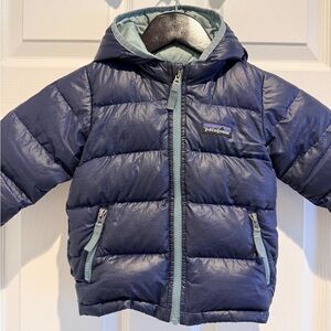 Patagonia Blue Puffer Infant Jacket 6-12 months